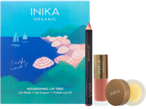 Inika Organic Nourishing Lip Care Trio